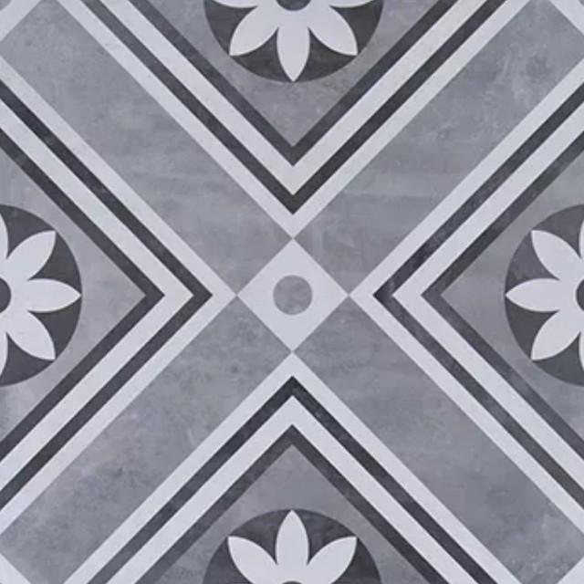 Ceramiton Fiorde 60x60x4cm Designo Flower A. van Elk bv